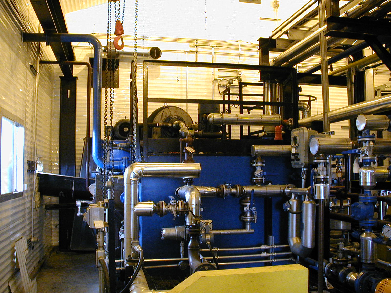 Industrial process equipment used in HydroPure treatment systems