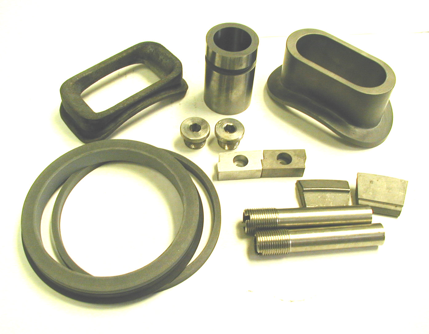 HydroPure hard-alloy and ceramic abrasion-protection components