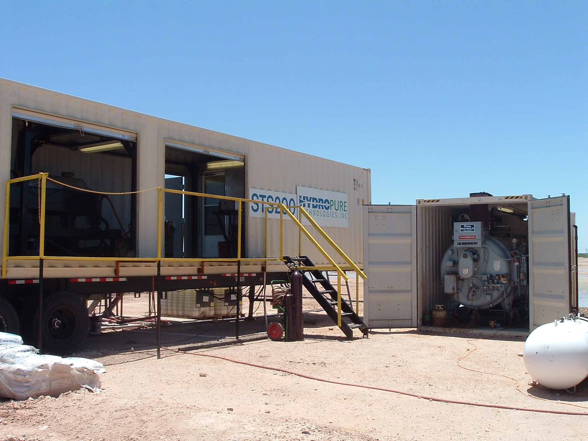 HydroPure STS 200 processing system at the Westex project